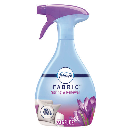 Fabric Refresher/odor Eliminator, Spring And Renewal, 23.6 Oz Spray Bottle, 4/carton.