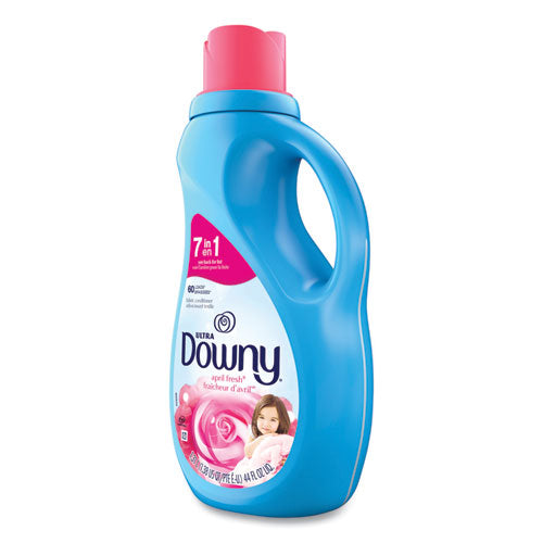 Liquid Fabric Softener, April Fresh, 44 Oz Bottle, 6/carton.