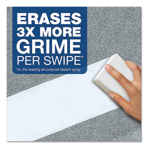 Magic Eraser Extra Durable, 4.6 X 2.4, 0.7" Thick, White, 30/carton.
