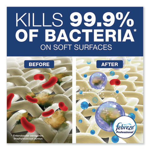 Professional Sanitizing Fabric Refresher, Light Scent, 1 Gal Bottle, Ready To Use, 3/carton.