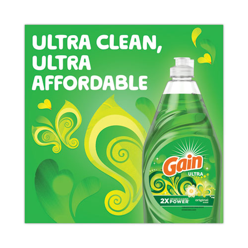 Dishwashing Liquid, Gain Original, 38 Oz Bottle, 8/carton.