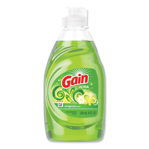 Dishwashing Liquid, Gain Original, 38 Oz Bottle, 8/carton.