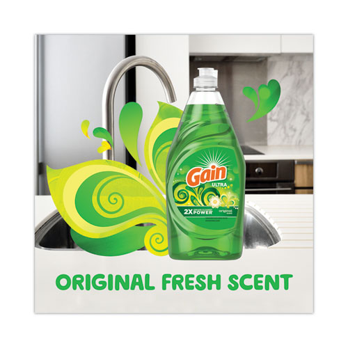 Dishwashing Liquid, Gain Original, 38 Oz Bottle, 8/carton.