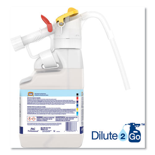 Dilute 2 Go, Comet Deep Clean For Restrooms, Fresh Scent, , 4.5 L Jug, 1/carton.