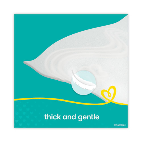 Sensitive Baby Wipes, 1-ply, 6.8 X 7,  Unscented, White, 56/pack.