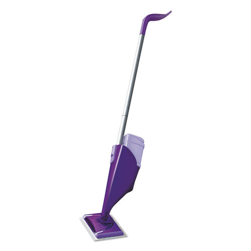 Wetjet Mop, 11 X 5 White Cloth Head, 46" Purple/silver Aluminum/plastic Handle, 2/carton.