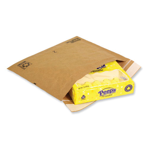 Evertec Curbside -Recyclable Padded Mailer, #4, Kraft Paper, Self-adhesive Closure, 14 X 9, Brown, 150/carton