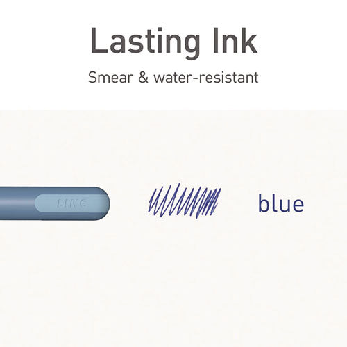 Pentonic Gel Pen, Stick, Fine 0.7 Mm, Blue Ink, Frosted Blue Barrel, 10/pack