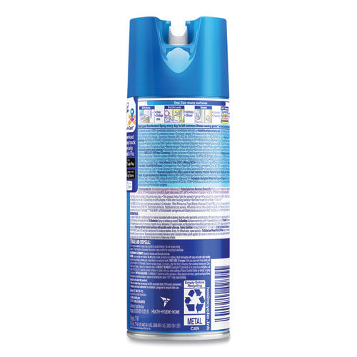 Disinfectant Spray, Spring Waterfall Scent, 12.5 Oz Aerosol Spray.