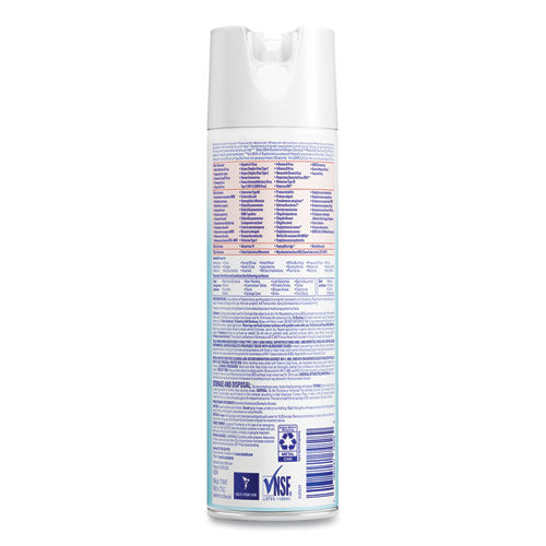 Disinfectant Spray, Crisp Linen, 19 Oz Aerosol Spray, 12/carton.