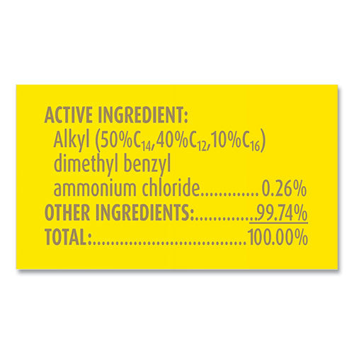 Disinfecting Wipes, 1-ply, 7 X 7.25, Lemon And Lime Blossom, White, 80 Wipes/canister.