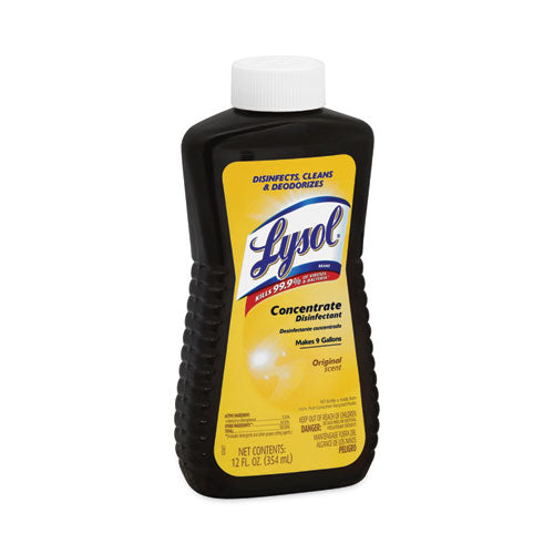 Concentrate Disinfectant, 12 Oz Bottle, 6/carton.