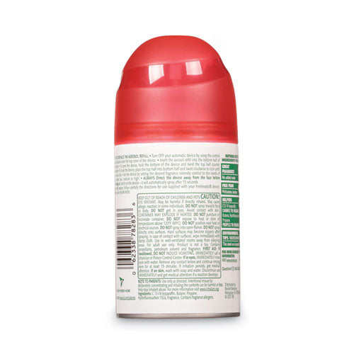 Freshmatic Ultra Spray Refill, Apple Cinnamon Medley, 5.89 Oz Aerosol Spray, 6/carton.