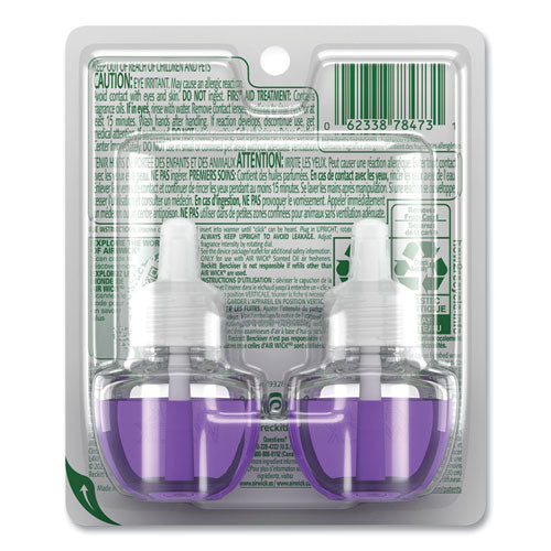 Scented Oil Refill, Lavender And Chamomile, 0.67 Oz, 2/pack.