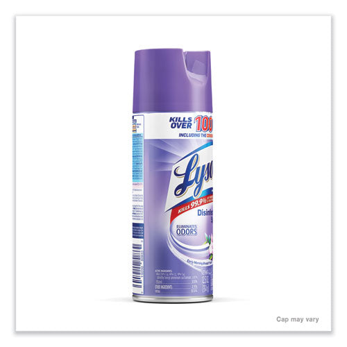 Disinfectant Spray, Early Morning Breeze, 12.5 Oz Aerosol Spray.