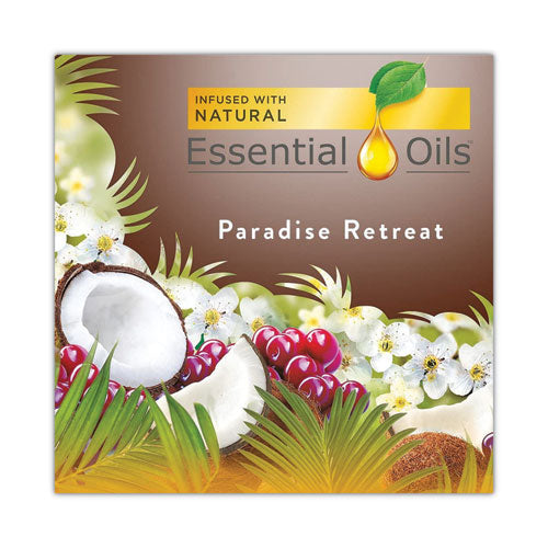 Scented Oil Refills, Paradise Retreat, 0.67 Oz, 2/pack, 6 Packs/carton.