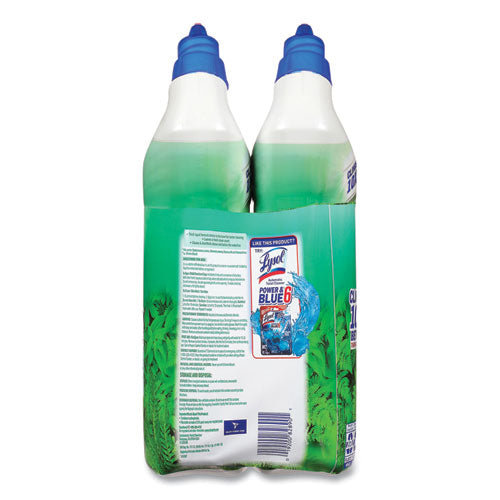 Cling And Fresh Toilet Bowl Cleaner, Forest Rain Scent, 24 Oz, 2/pack, 4 Packs/carton.