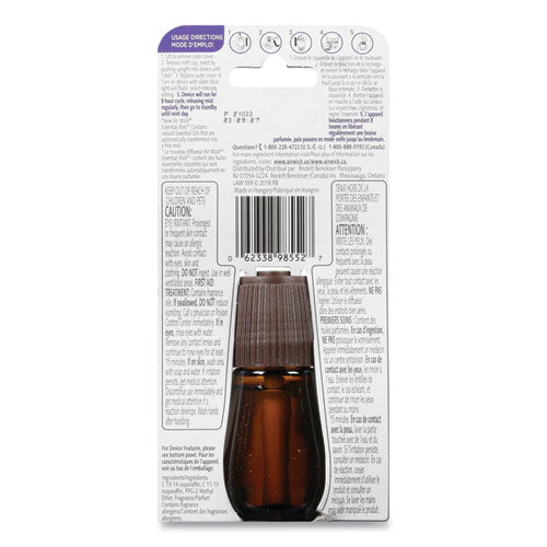 Essential Mist Refill, Lavender And Almond Blossom, 0.67 Oz Bottle.