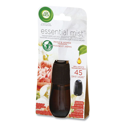 Essential Mist Refill, Peony And Jasmine, 0.67 Oz Bottle, 6/carton.