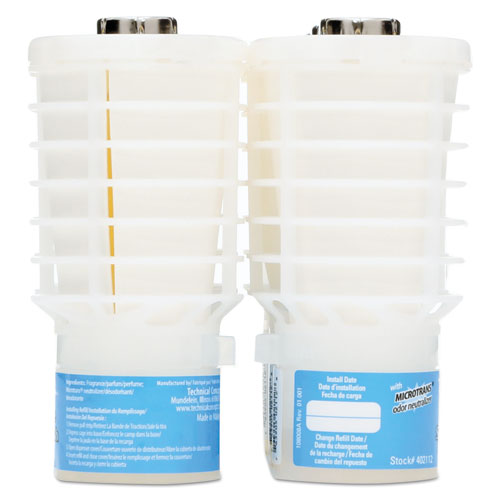 Tcell Microtrans Odor Neutralizer Refill, Blue Splash, 48 Ml, 6/carton.