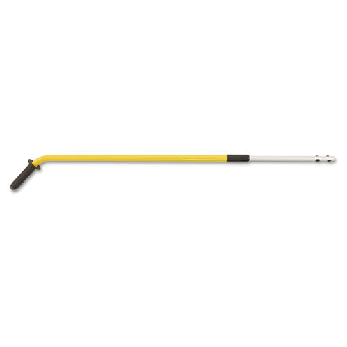 Hygen 48-72" Quick-connect Ergo Adjustable Handle, Black/yellow.