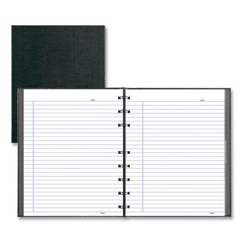 Notepro Notebook, 1-subject, Narrow Rule, Black Cover, (75) 9.25 X 7.25 Sheets.