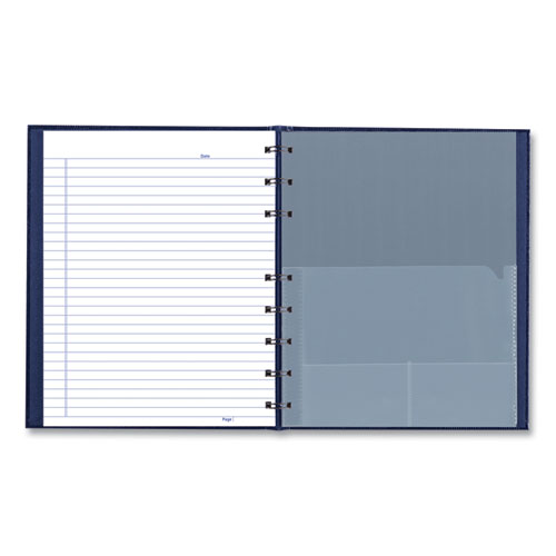 Notepro Notebook, 1-subject, Medium/college Rule, Blue Cover, (75) 9.25 X 7.25 Sheets.