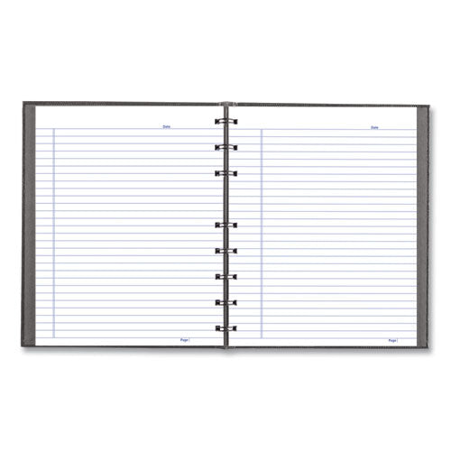 Notepro Notebook, 1-subject, Medium/college Rule, Cool Gray Cover, (75) 9.25 X 7.25 Sheets.