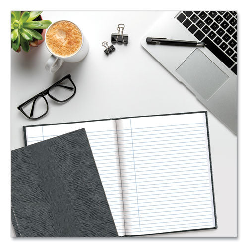 Executive Notebook, 1-subject, Medium/college Rule, Cool Gray Cover, (72) 9.25 X 7.25 Sheets.