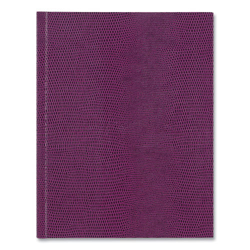 Executive Notebook, 1-subject, Medium/college Rule, Grape Cover, (72) 9.25 X 7.25 Sheets.