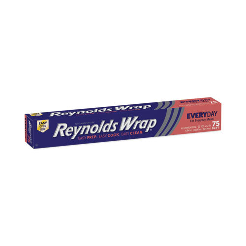 Standard Aluminum Foil Roll, 12" X 75 Ft, 35 Rolls/carton.