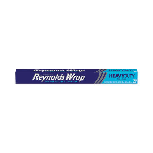 Heavy Duty Aluminum Foil Roll, 18" X 75 Ft, 20 Rolls/carton.