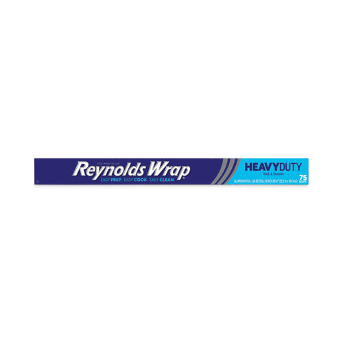 Heavy Duty Aluminum Foil Roll, 18" X 75 Ft, 20 Rolls/carton.