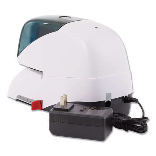 5050e Professional Electric Stapler, 60-sheet Capacity, White.