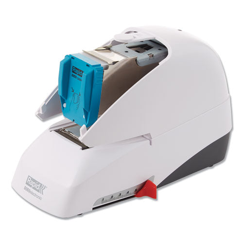 5050e Professional Electric Stapler, 60-sheet Capacity, White.