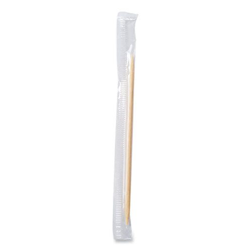 Mint Cello-wrapped Wood Toothpicks, 2.5", Natural, 1,000/box, 15 Boxes/carton.