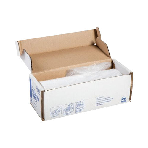 Steam Pan Liners For 1/3-size Pans, Includes Twist-ties, 18" X 14", Clear, 250/carton.