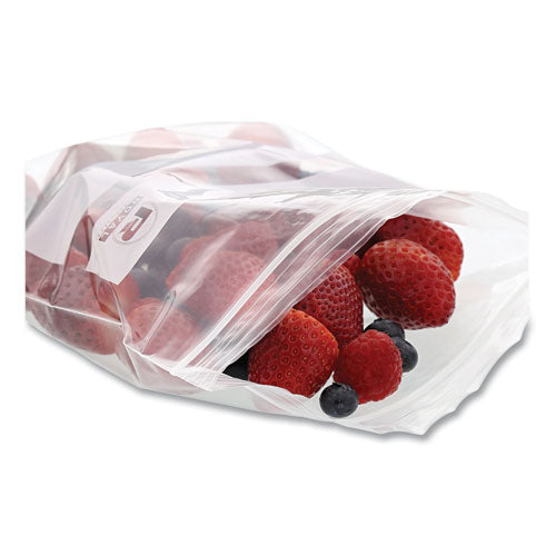 Zipper Bags, Quart, 7" X 7.99", Clear, 500/carton.