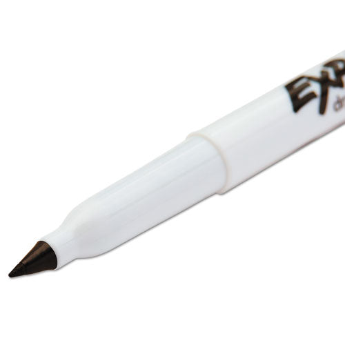 Low-odor Dry-erase Marker, Extra-fine Bullet Tip, Black.