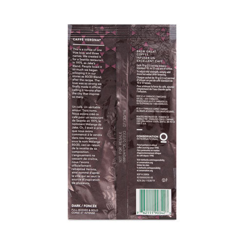 Coffee, Caffe Verona, 2.5 Oz Packet, 18/box.