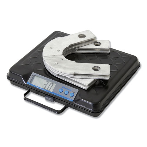 Portable Electronic Utility Bench Scale, 100 Lb Capacity, 12.5 X 10.95 X 2.2  Platform.