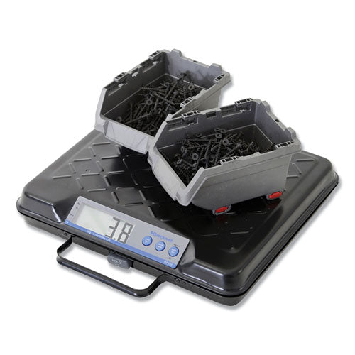 Portable Electronic Utility Bench Scale, 100 Lb Capacity, 12.5 X 10.95 X 2.2  Platform.