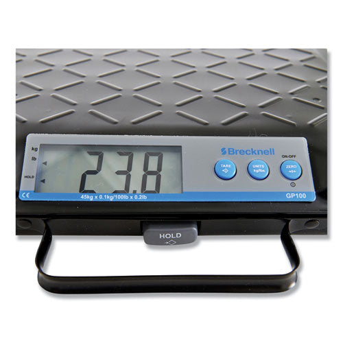 Portable Electronic Utility Bench Scale, 100 Lb Capacity, 12.5 X 10.95 X 2.2  Platform.