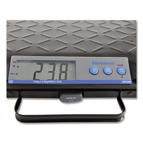 Portable Electronic Utility Bench Scale, 250 Lb Capacity, 12.5 X 10.95 X 2.2  Platform.