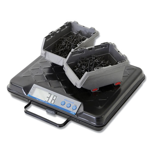 Portable Electronic Utility Bench Scale, 250 Lb Capacity, 12.5 X 10.95 X 2.2  Platform.