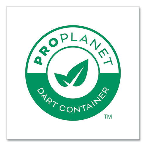 Compostable Paper Hot Cups, Proplanet Seal, 16 Oz, White/green, 1,000/carton.