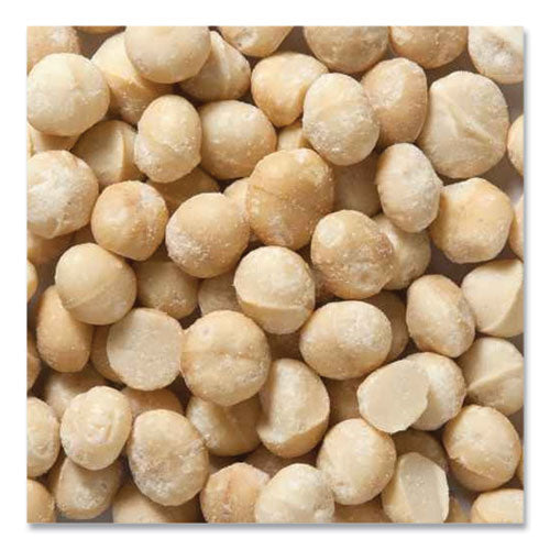 Macadamia Nuts, Dry Roasted, Salted, 4 Oz Bag, 12/carton.