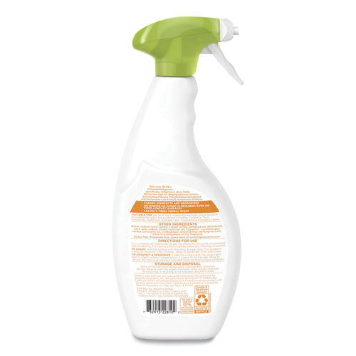 Botanical Disinfecting Multi-surface Cleaner, 26 Oz Spray Bottle, 8/carton.