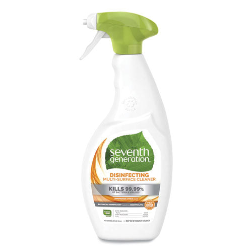 Botanical Disinfecting Multi-surface Cleaner, 26 Oz Spray Bottle, 8/carton.