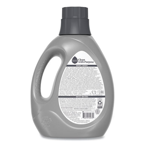 Power+ Laundry Detergent, Clean Scent, 87.5 Oz Bottle.